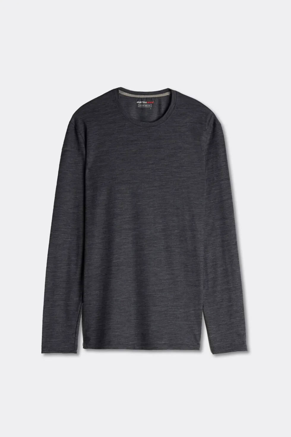 Long-sleeve Crew-Neck Merino-Wool Top