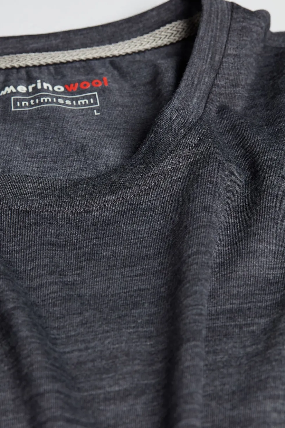 Long-sleeve Crew-Neck Merino-Wool Top
