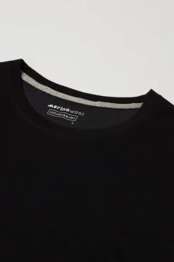 Long-sleeve Crew-Neck Merino-Wool Top