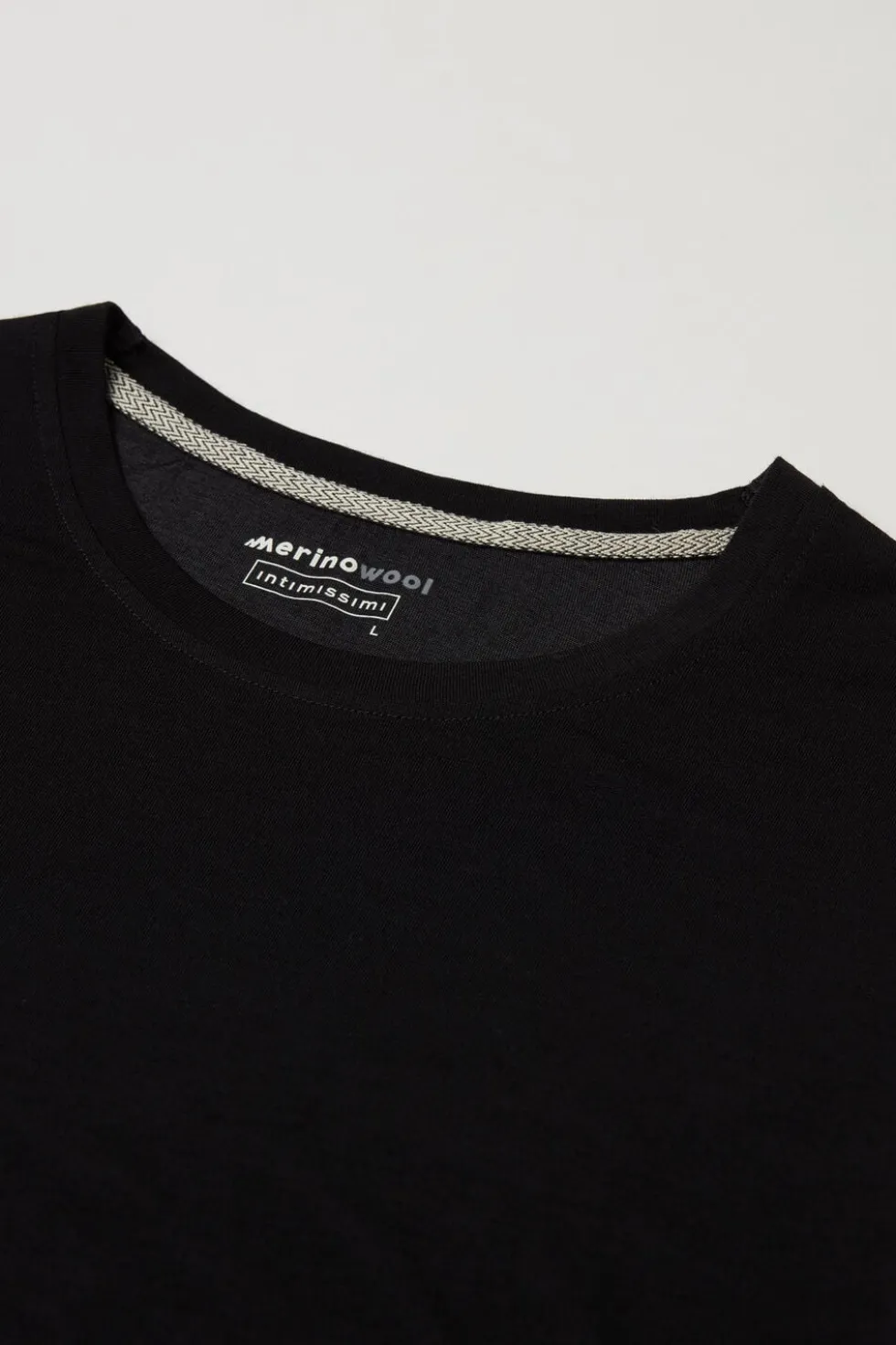 Long-sleeve Crew-Neck Merino-Wool Top