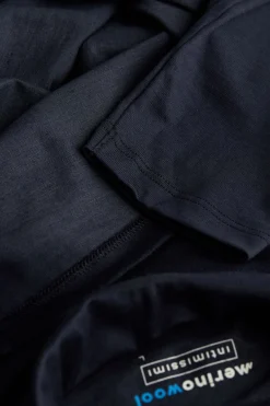 Long-sleeve High-Neck Merino-Wool Top