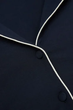 Long-Sleeve Micromodal Pajama Top