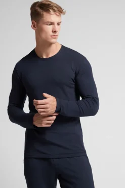 Long-Sleeve Modal-Cashmere Top