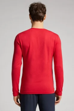 Long-Sleeve Modal-Cashmere Top