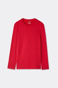 Long-Sleeve Modal-Cashmere Top