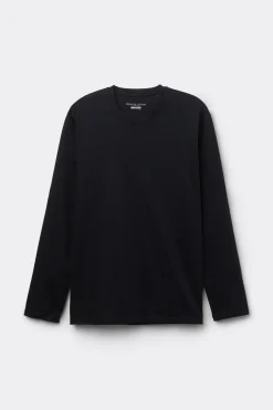 Long-Sleeved Mercerized Cotton Top filo Premium