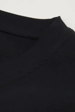 Long-Sleeved Mercerized Cotton Top filo Premium
