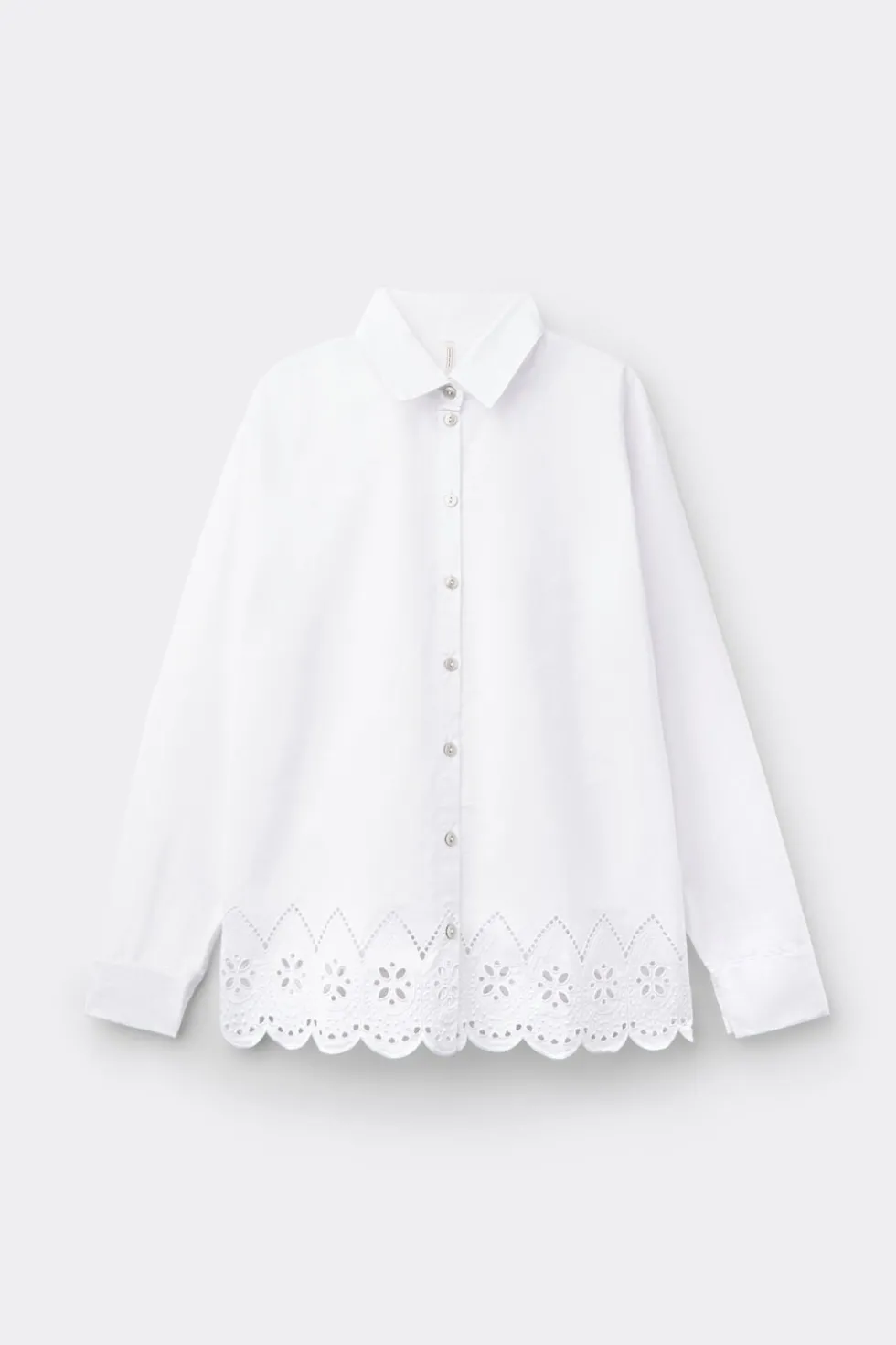 Made with Love Sangallo Cotton Shirt