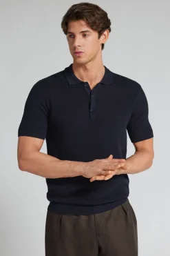 Men’s 100% Cotton Mesh Polo