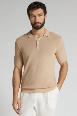 Men’s 100% Cotton Mesh Polo