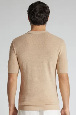 Men’s 100% Cotton Mesh Polo