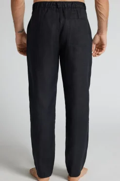 Men’s 100% Linen Full Length Pants