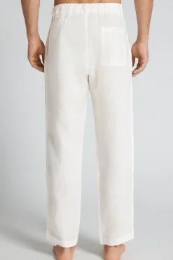 Men’s 100% Linen Full Length Pants