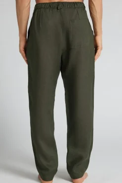 Men’s 100% Linen Full Length Pants
