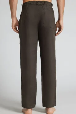 Men’s 100% Linen Full Length Pants