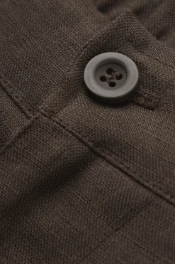 Men’s 100% Linen Full Length Pants