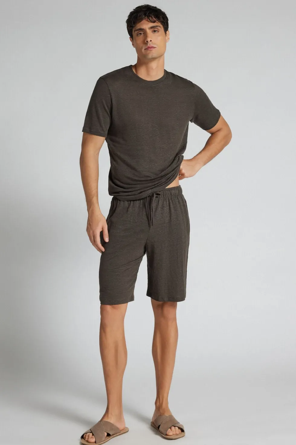 Men’s 100% Linen Shorts