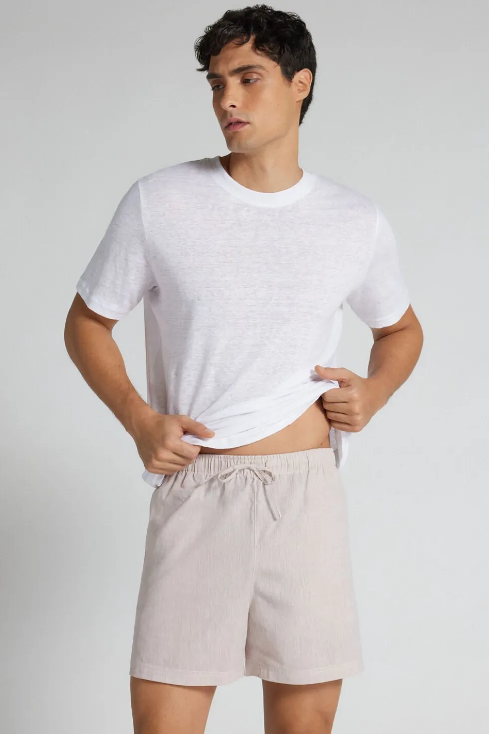 Men’s Linen and Cotton Shorts