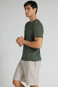 Men’s Shorts in 100% Linen