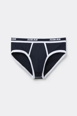 Men’s Superior Cotton Briefs with Logo
