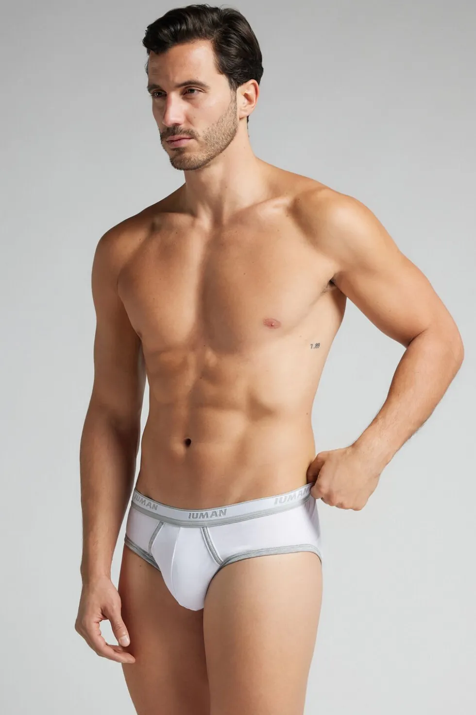 Men’s Superior Cotton Briefs with Logo