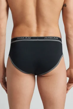 Men’s Superior Cotton Briefs with Logo