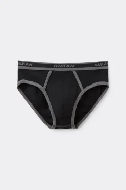 Men’s Superior Cotton Briefs with Logo