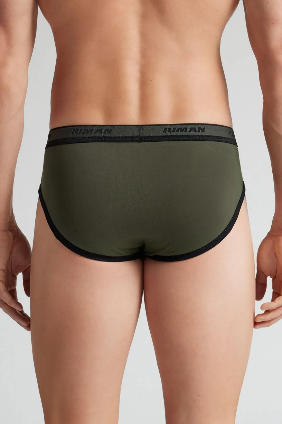 Men’s Superior Cotton Briefs with Logo