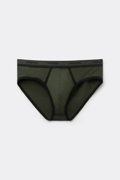 Men’s Superior Cotton Briefs with Logo
