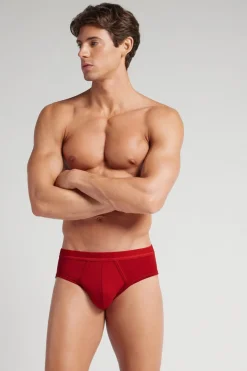 Men’s Superior Cotton Briefs with Logo