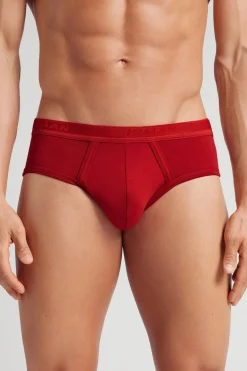 Men’s Superior Cotton Briefs with Logo