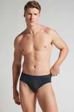 Men’s Superior Cotton Briefs with Logo