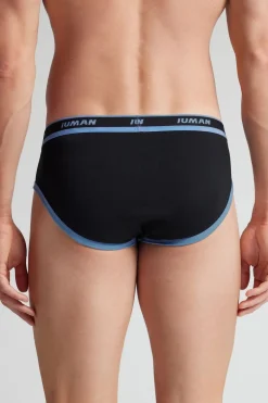 Men’s Superior Cotton Briefs with Logo