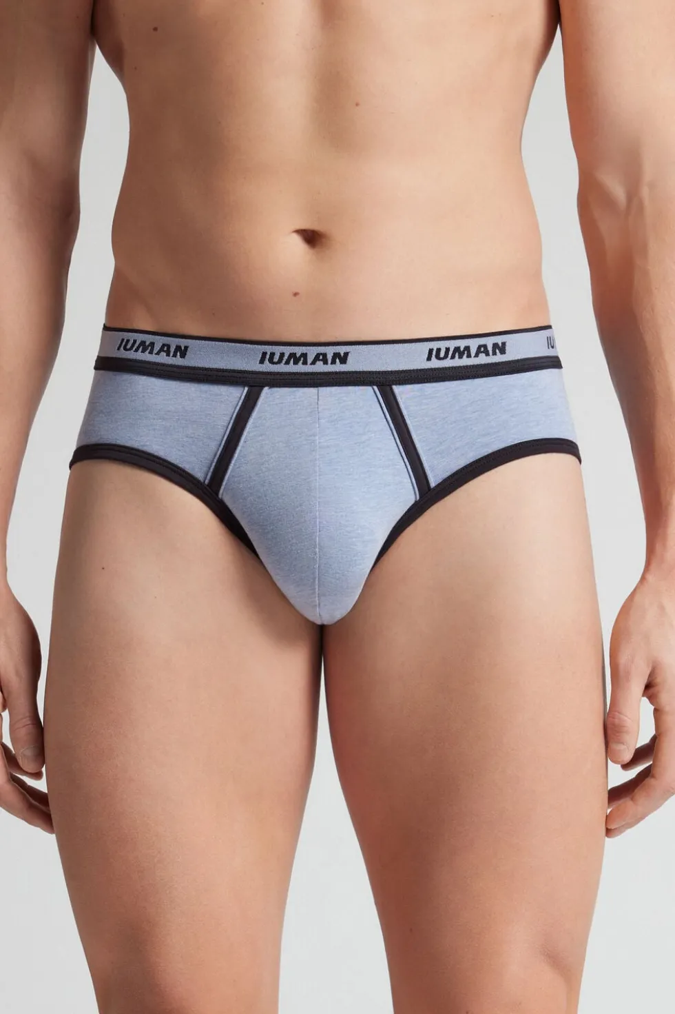 Men’s Superior Cotton Briefs with Logo