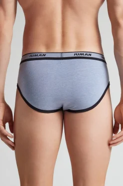 Men’s Superior Cotton Briefs with Logo