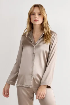 Menswear Cut Silk Jacket