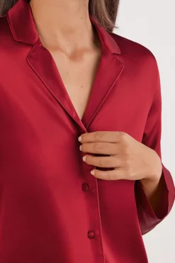 Menswear Cut Silk Jacket
