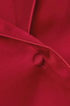 Menswear Cut Silk Jacket