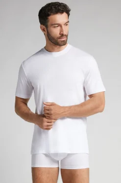 Mercerised Cotton T-Shirt filo Premium