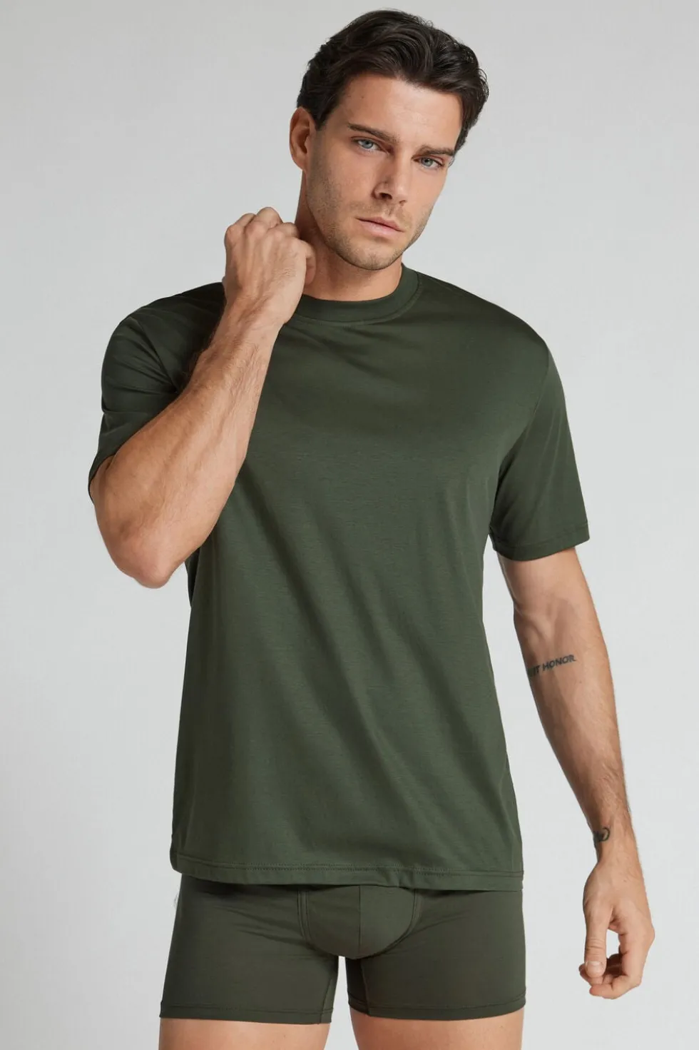 Mercerised Cotton T-Shirt filo Premium