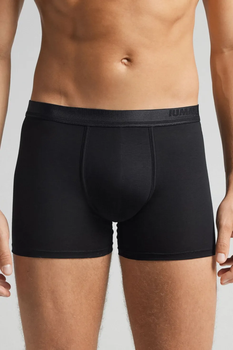 Mercerized Cotton Boxers with Logo filo Premium