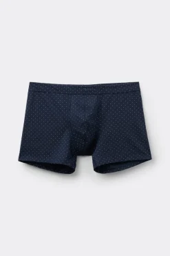 Mercerized Cotton Boxers with Polka Dot Print filo Premium