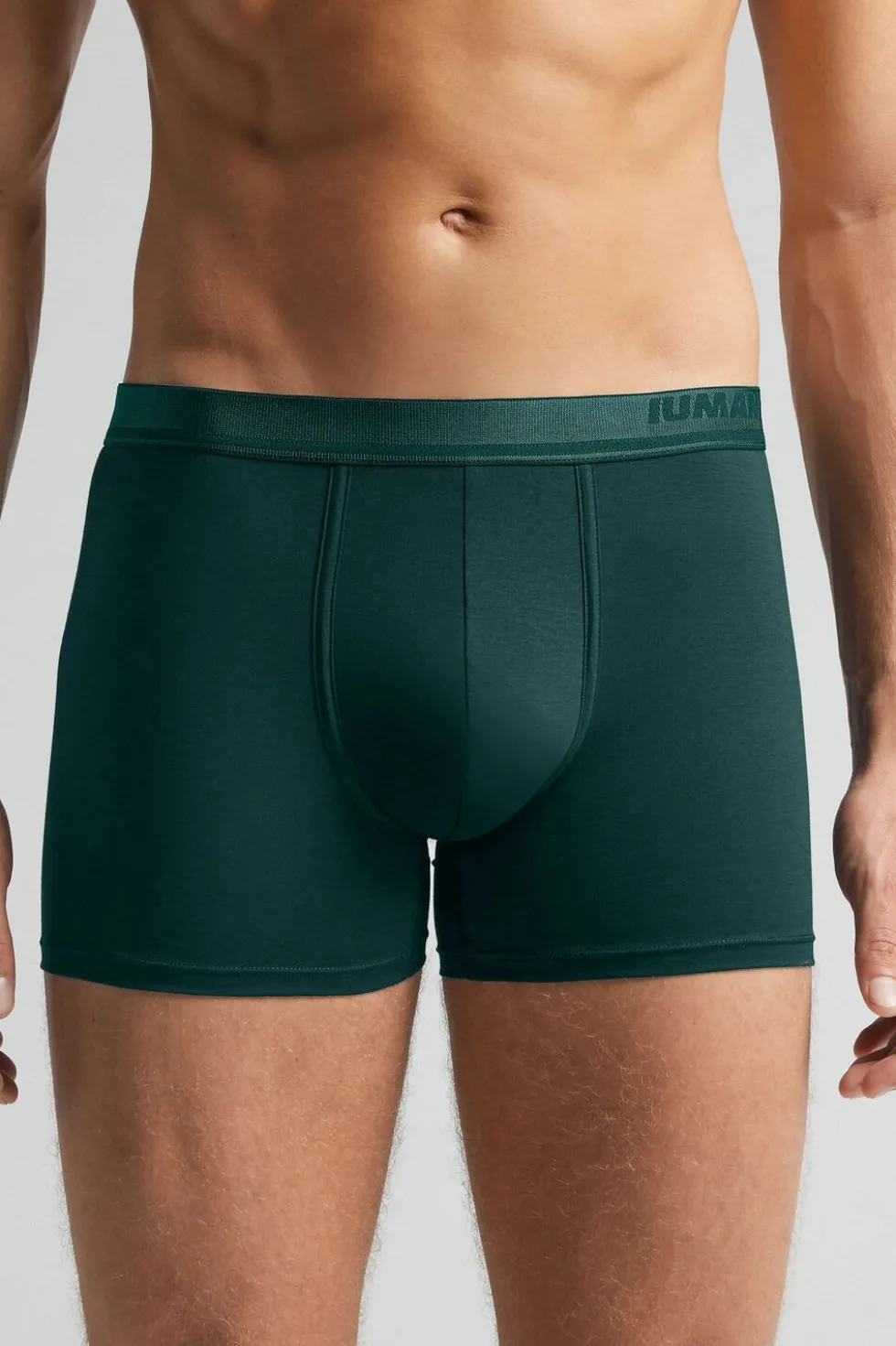 Mercerized Cotton Boxers with Logo filo Premium