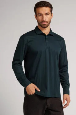 Mercerized Cotton Polo Shirt filo Premium