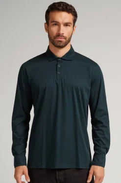 Mercerized Cotton Polo Shirt filo Premium