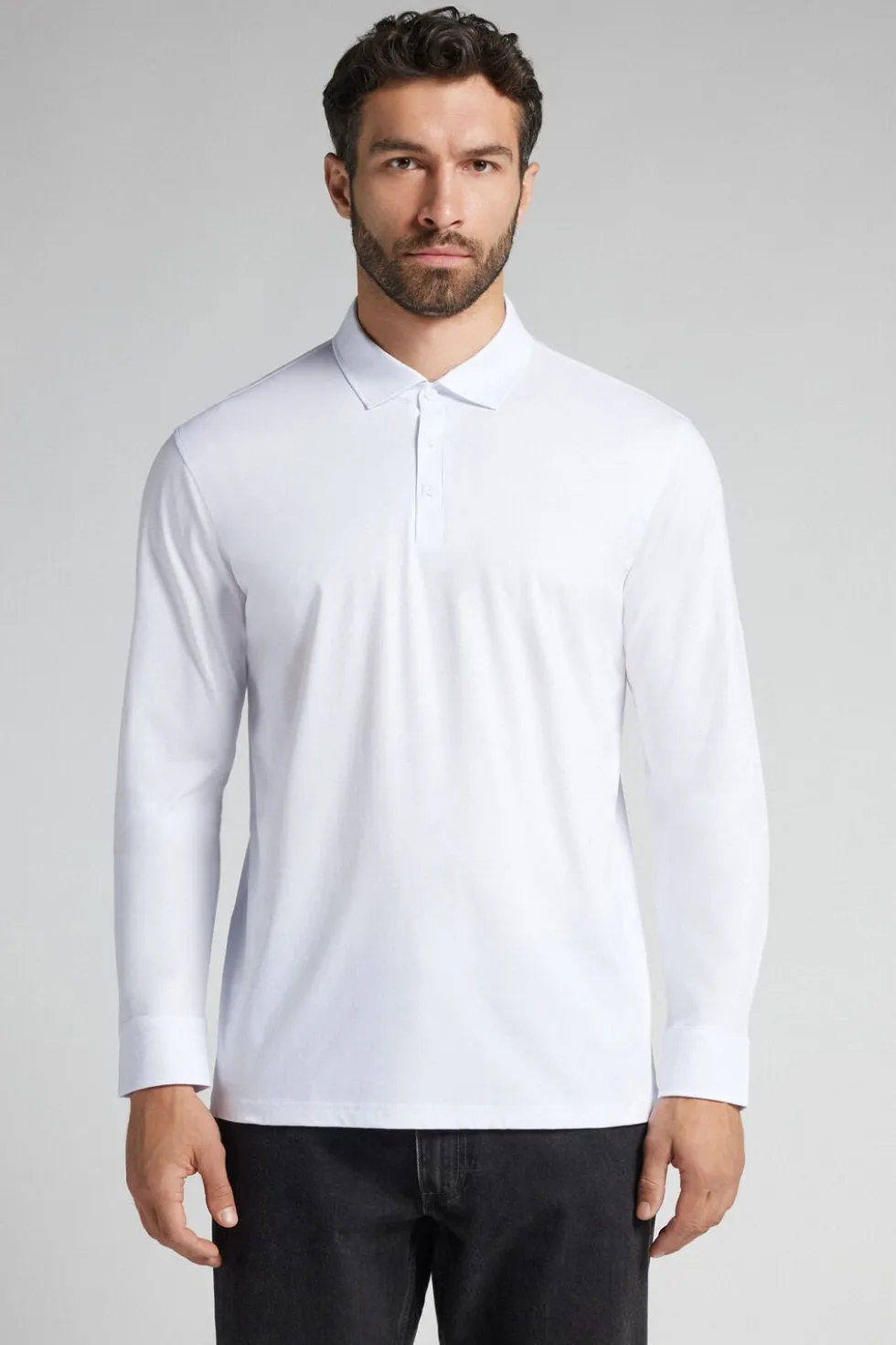Mercerized Cotton Polo Shirt filo Premium