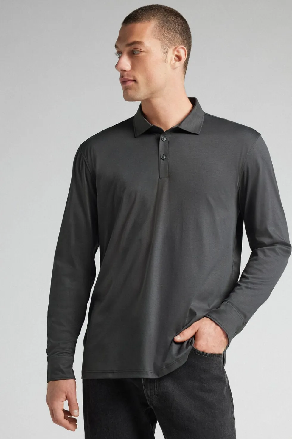 Mercerized Cotton Polo Shirt filo Premium