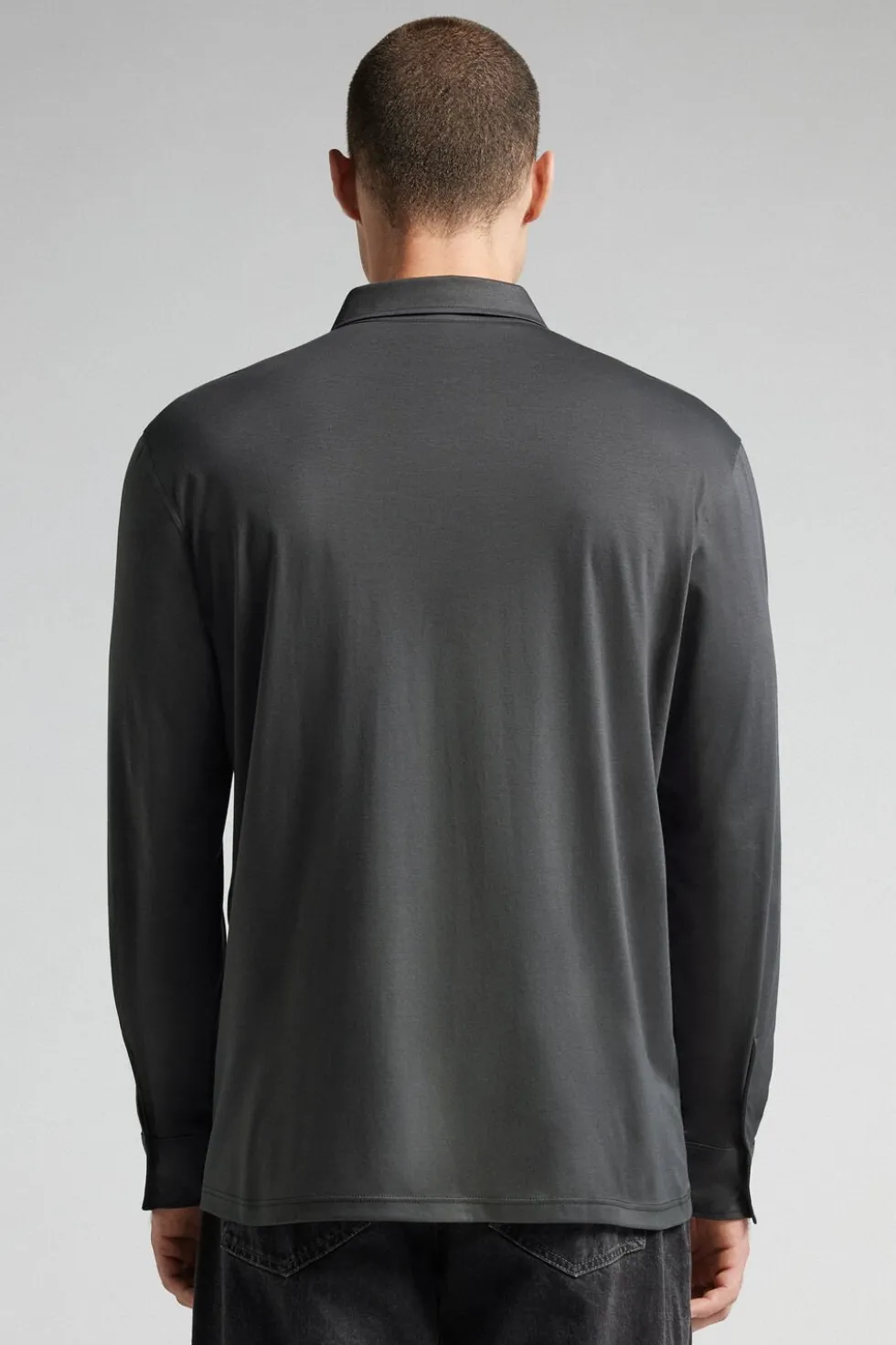 Mercerized Cotton Polo Shirt filo Premium