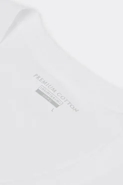 Mercerized Cotton V-Neck T-Shirt filo Premium