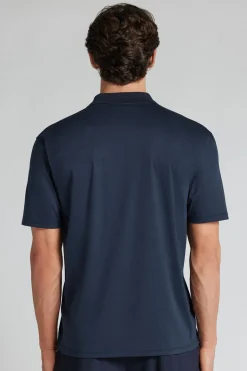 Mercerized Superlight Cotton Polo Shirt with Short Sleeves filo Premium